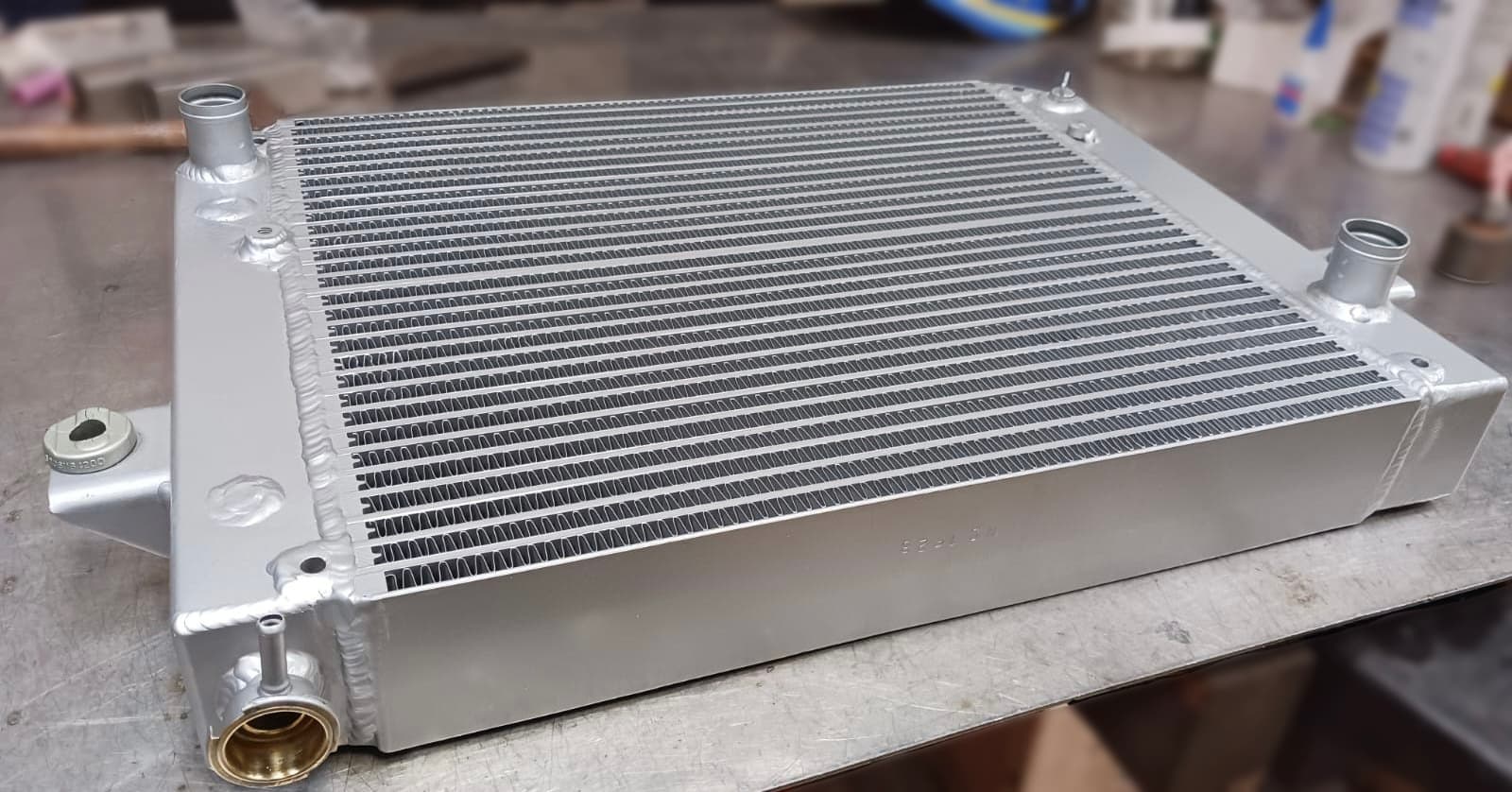 radiateur de chariot élévateur Baolie après réparation par Rennes Radiateurs