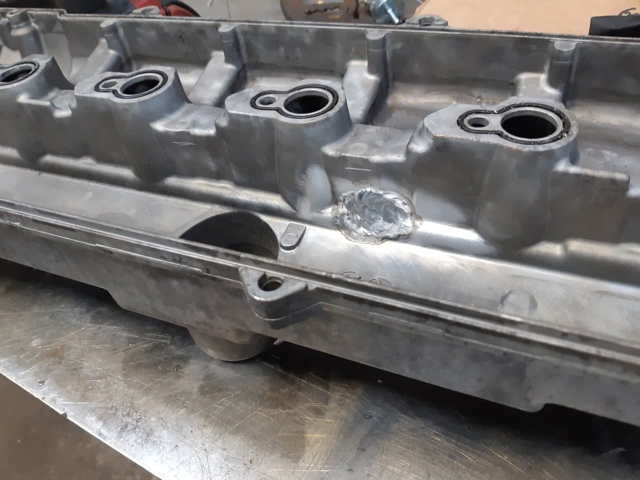 Détail soudure culasse